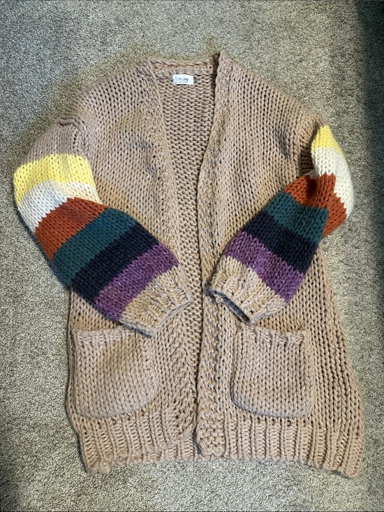 Sweaters - Chunky knit over-sized sweater